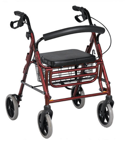 2 in 1 Lightweight Medical Rollator and Travel Wheelchair
