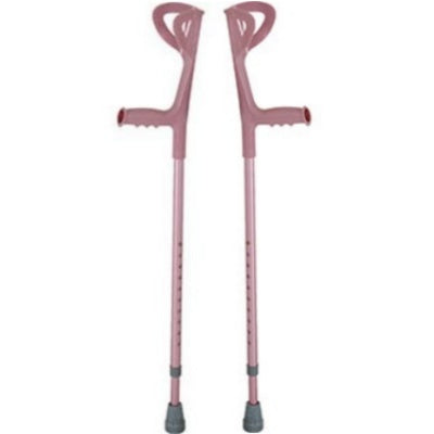 MEDIA6-2046 LIGHT FOREARM CRUTCHES PINK