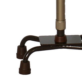 MEDIA6-2660 STANDARD QUAD CANE WALKING STICK FEET