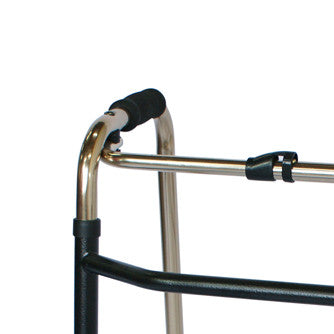 MEDIA6-3211 FOLDING ALUMINUM WALKER BRONZE 1