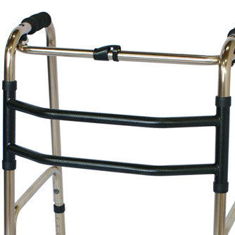 MEDIA6-3211 FOLDING ALUMINUM WALKER BRONZE 4