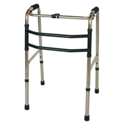 MEDIA6-3211 FOLDING LIGHWEIGHT ALUMINUM WALKER - BRONZE