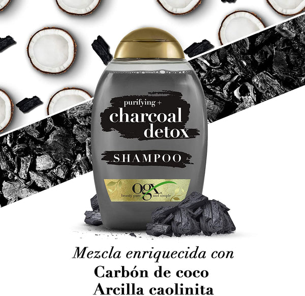 OGX Purifying + Charcoal Detox Shampoo