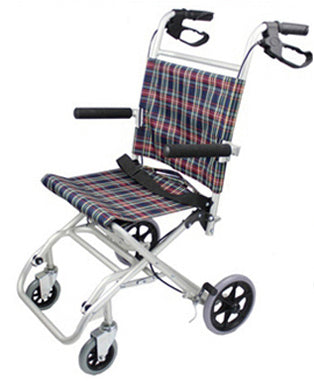 Lightweight Aluminum Travel Wheelchair